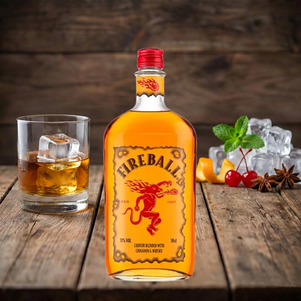 Fireball Cinnamon Whisky Liqueur 70cl