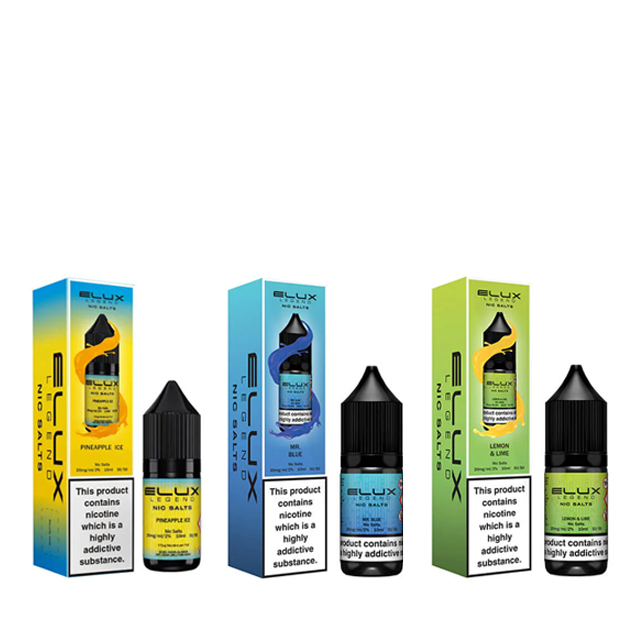 Elux Liquid 20mg (Choose flavour on delivery)