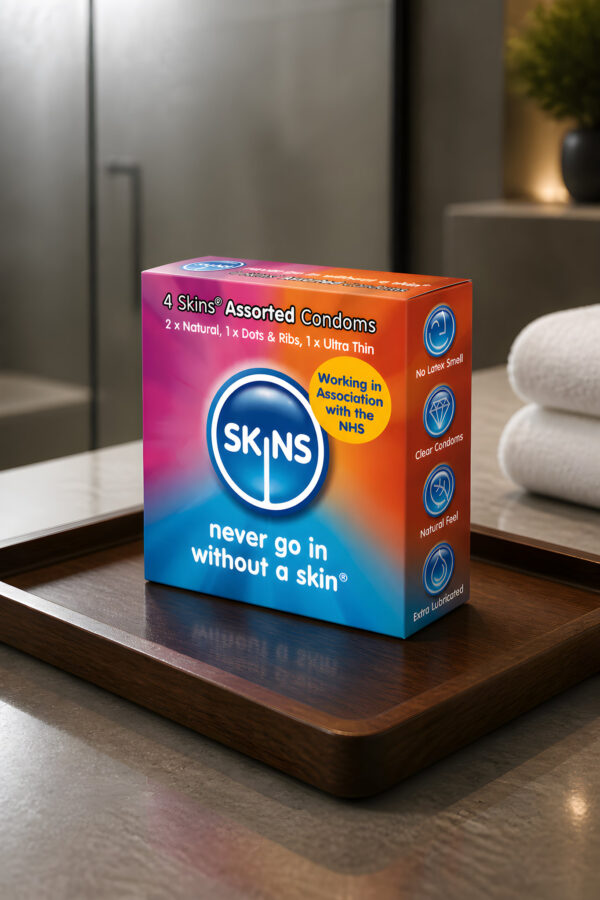 Skins Assorted Condoms 4pk